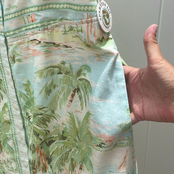 Spartina 449 | Dabney Mid Dress | Overboard Coastal Dreams | NWT Large - Picture 11 of 17